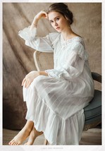 Vintage Victorian Nightgown, Vintage Sleepwear For women, Chemise Edwardian Nigh - £117.69 GBP