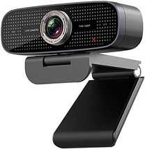 1080P Wide Angle Streaming Webcam HD Web Camera with Microphone for Video Confer - $56.94