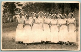 RPPC 1916 Senior Class School of Nursing Portland Oregon OR Postcard F16 - £33.43 GBP