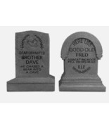 Disney Parks Haunted Mansion Tombstone Bookend Set 7&quot; Walt Disney World NEW - €57,14 EUR