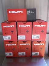 Hilti Gx 3 Pins &amp; fuel cells mix case 3 boxes 3/4&quot; &amp; 3 boxes of 1/2&quot; wit... - $781.11