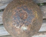 Vintage 16 lbs. Iron Shot Put Ball - Track &amp; Field 4.75&quot; Marked 16 - £55.60 GBP