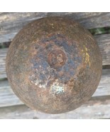 Vintage 16 lbs. Iron Shot Put Ball - Track &amp; Field 4.75&quot; Marked 16 - £60.27 GBP