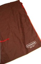 COACH Dust Bag 19&quot;x23&quot; Fabric Drawstring Protective Travel Storage Cover - £10.36 GBP