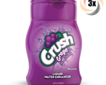 3x Bottles Crush Grape Flavor Liquid Water Enhancer | Sugar Free | 1.62oz - $18.12
