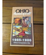 Ohio The Heart Of It All 1985-1986 Official Transportation Map - $18.89 CAD