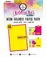 Art By Marlene Essentials Paper Pack 20/Pkg-Nr. 105, Neon Double Layred ... - $24.25 CAD