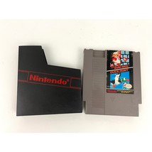 VTG Nintendo NES Super Mario Bros 1 Duck Hunt Video Game &amp; Sleeve Original 80&#39;s - £14.61 GBP