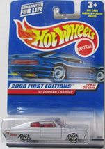 Hot Wheels 2000-088 &#39;67 Dodge Charger 1967 28 of 36 First Edition 1:64 Scale - £6.04 GBP