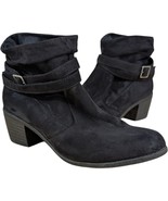 American Eagle Slouch Ankle Boots Booties Black Womens size 9 - $41.20 CAD