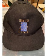 John Tesh Live Black Adjustable Snap Back Hat *Pre-Owned* qqq1 - $246.89 MXN
