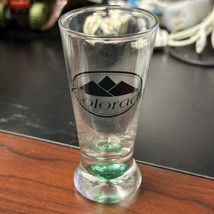 Colorado Mountain Tall Shot Glass CO - $9.89