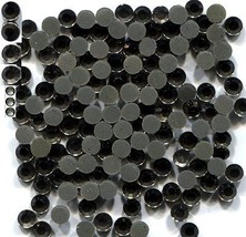 Rhinestones 2mm 6ss Black Diamond Color Hot Fix iron on  2 Gross  288 Pi... - £4.61 GBP
