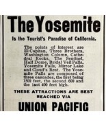 1904 Union Southern Pacific Railway Yosemite Advertisement Railroad Ephe... - €17,30 EUR 1904 Union Southern Pacific Railway Yosemite Advertisement Railroad Ephe... - €17,30 EUR