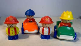 Vintage 2 cars and 4 people Shelcore Inc set - £9.41 GBP