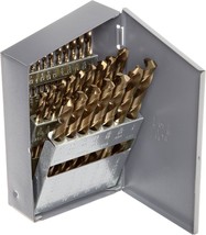 Chicago Latrobe 57850 550 Series Cobalt Steel Jobber Length Drill Bit Set With - £178.73 GBP