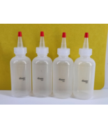4-Pack 6oz Salon Soft Squeeze Hair Dye Color Applicator Bottle with Tip ... - $198.34 MXN