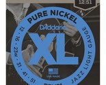 D&#39;Addario EPN21 Pure Nickel Jazz Lite Electric Guitar Strings - $33.99