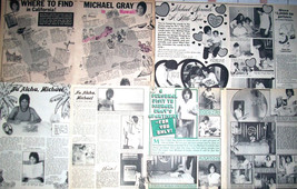 Michael Gray ~ Sixteen (16) B&amp;W Vintage Articles From 1972-1975 ~ B2 Clippings - £6.01 GBP