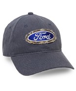 Ford Embroidered Logo Frayed Patch Cotton Twill Cap for Men - €17,49 EUR