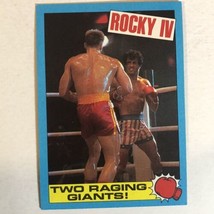 Rocky IV 4 Trading Card #46 Sylvester Stallone Dolph Lundgren - £1.95 GBP