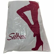 Silkies Medium Black Pantyhose 070206 Control Top USA Noir - $18.81
