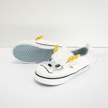 No Box Vans Toddler Slip-On V Yeti Shoes Sneaker Canvas White Multi Size 8.5K - £27.93 GBP