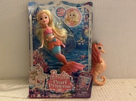 Barbie the Pearl Princess w/ Pet (2013) Mattel, Hair Changes Color in Icy Water - £78.00 GBP