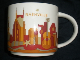 Starbucks You Are Here Series Nashville Mug Large 14 oz - £15.92 GBP