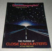 Close Encounters Of Third Kind American Cinematographer Magazine January... - $745.41 MXN