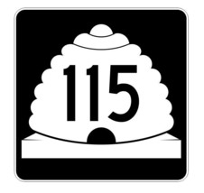 Utah State Highway 115 Sticker Decal R5441 Highway Route Sign - £1.15 GBP+