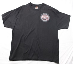 Harley-Davidson Las Vegas X-Large Black T-Shirt Cotton Short Sleeve Graphic Tee - €18,50 EUR
