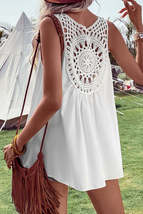 Openwork V-Neck Tank - $28.90+