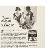 1929 Lemco Extract of Beef Advertisement Antique Food Stock Ephemera  - $19.99