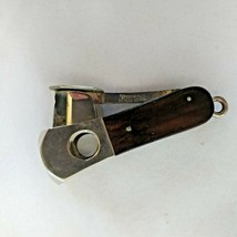 Mini Vintage Cigar Cutter with wood Handle - £58.77 GBP