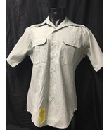 Army Mens Dress Shirt Lot Of 6 Size 15, 16, 16.5 DSCP Garrison Collectio... - $34.65