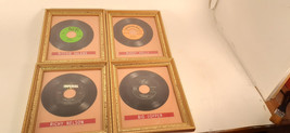 Mancave Rock and Roll Wall Decor, Framed 45 Records, Cool! - £15.96 GBP