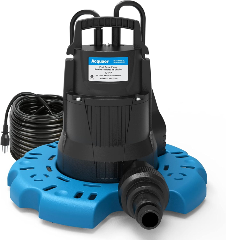 2250 GPH Water Removal for Pool, Hot Tubs, Rooftops, Water Beds and More - $237.32