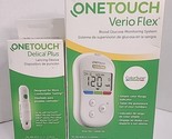 ONETOUCH VERIO FLEX BLOOD GLUCOSE MONITORING SYSTEM COLOR SURE WITH DELI... - £26.10 GBP