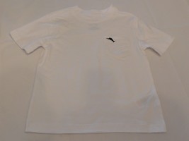 Tommy Bahama Boy&#39;s Youth Short Sleeve Pocket T Shirt White Size XS 4 Yea... - £15.21 GBP