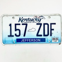 2020 United States Kentucky Jefferson County Passenger License Plate 157 ZDF - £13.08 GBP