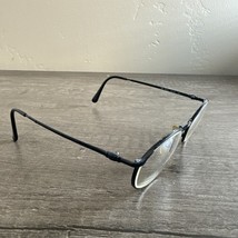 Giorgio Armani Eyeglasses FRAMES ONLY 188 850-S 49-18-140 Blue Black - $18.34