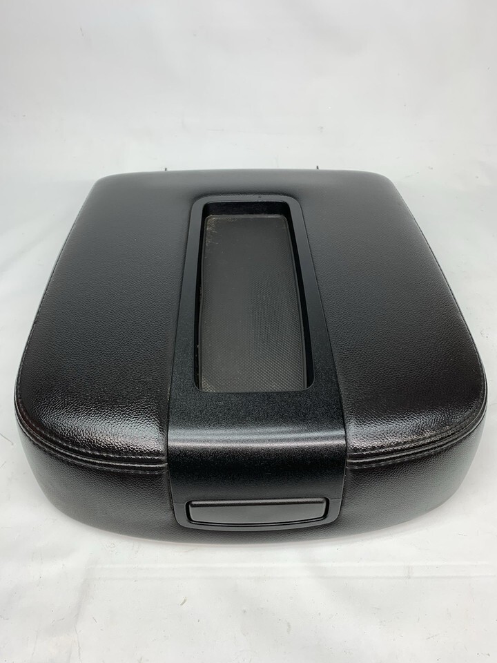 2007-2014 Silverado Tahoe Suburban Avalanche BLACK Center Console Lid Ar... - $73.26