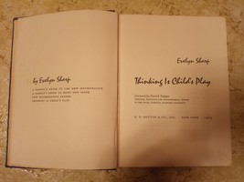 Thinking Is Child&#39;s Play By Evelyn Sharp - 1969 1st Edition - For Preschoolers - £3.10 GBP