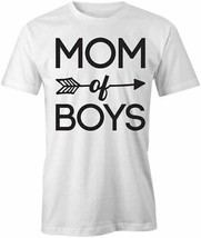 MOM OF BOYS TShirt Tee Short-Sleeved Cotton CLOTHING S1WSA162 - $17.81+