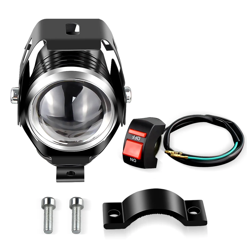 TRK502X Motorcycle Headlight Front Foglight U5 12V LED Headlamp Spotlights Head  - £145.64 GBP
