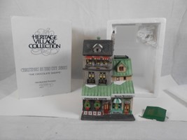 The Chocolate Shoppe Heritage Village Collection Dept. 56 #5968-4 Christmas - $37.05
