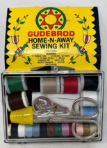 Vintage Gudebrod Home-N-Away Miniature Travel Sewing Essentials Kit - £4.41 GBP