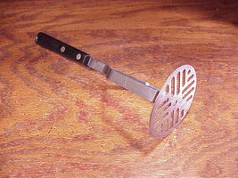 Old EKCO Forge Potato Smasher, Stainless Steel, made in the USA. - $11.95