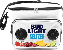 Soft Cooler Bag For Bud Light Seltzer With Built-In Wireless, And Smartphones. - £31.30 GBP